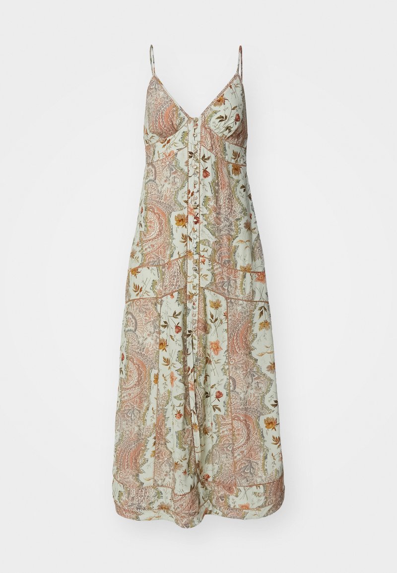 AllSaints Jurk donkergroen AllSaints Jurk donkergroen