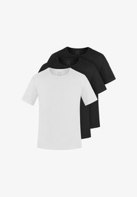 Unausgewählt, schwarz/schwarz/weiß