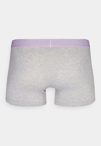 Levi's® SOLID BASIC BOXER 2 PACK - Trunks - light grey melange/orchid bloom
