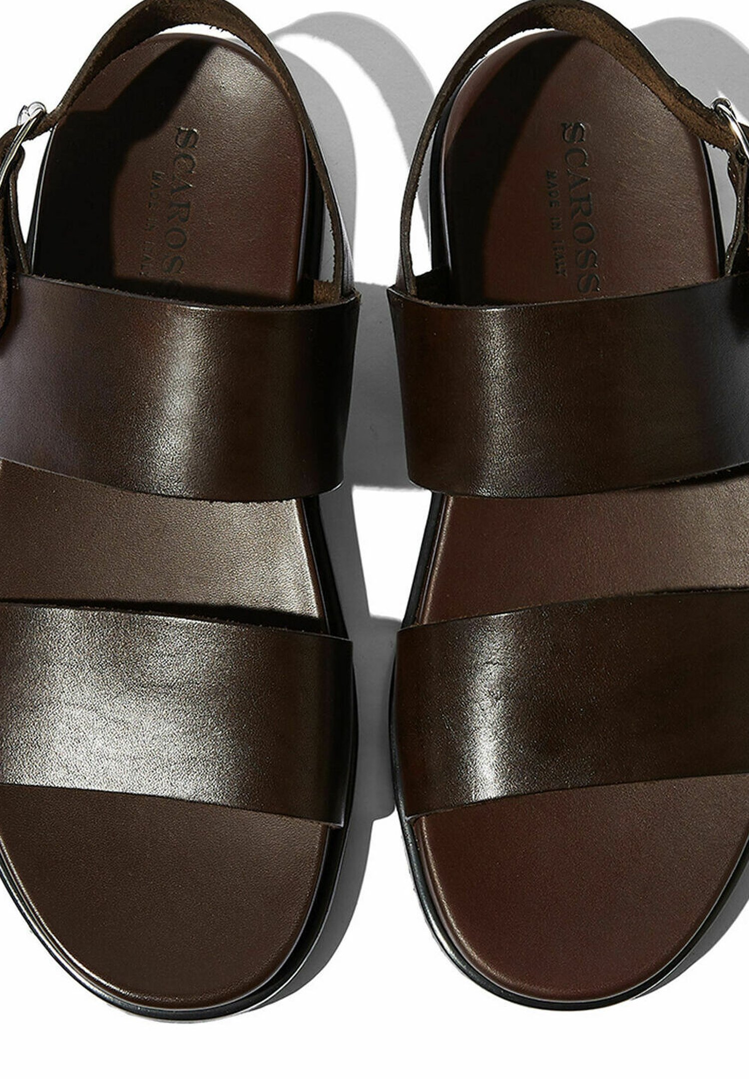 Scarosso ANTONIO - Sandales - cognac calf/cognac - ZALANDO.FR