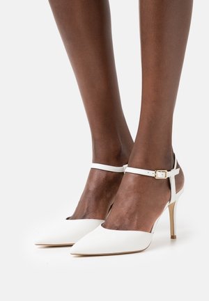 LEATHER - Decolleté - white