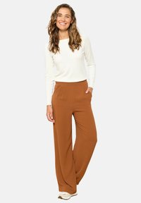 LolaLiza WIDE - Kelnės - light camel