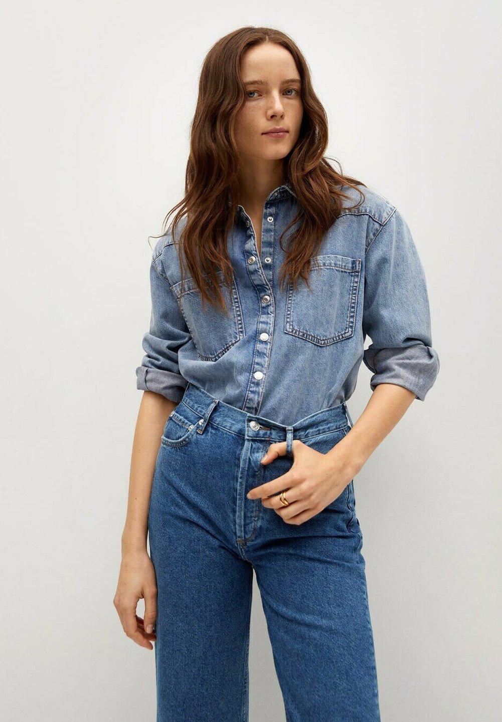 Mango GABRIELA - Jeans a zampa - donkerblauw/blu scuro - Zalando.it
