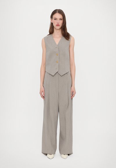 By Malene Birger BARIA - Housut - grey brown melange