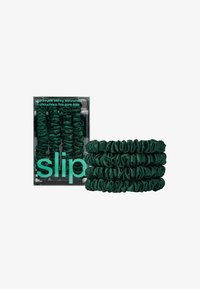 Slip SLIP PURE SILK SKINNY SCRUNCHIES - Håraccessoar - forest
