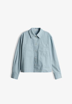 OPUS, RELAXED FIT - Overhemdblouse - dusty aqua