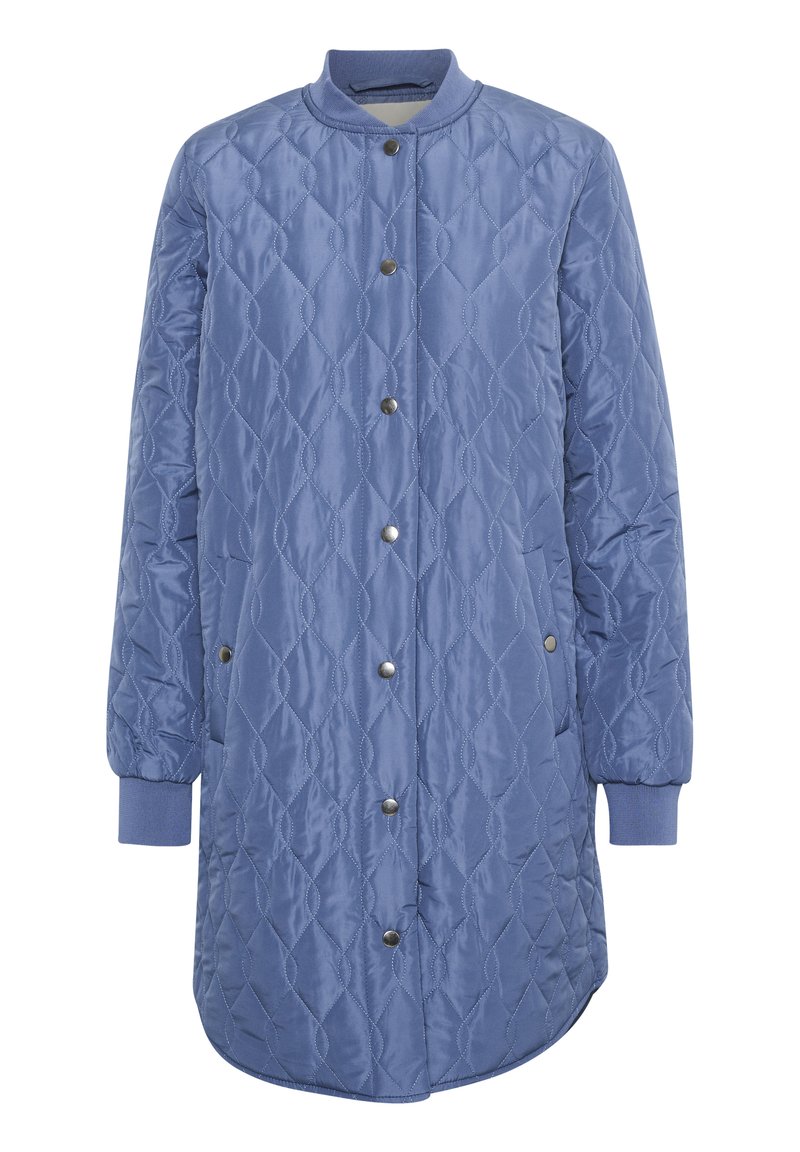 Kaffe Wintermantel blauw