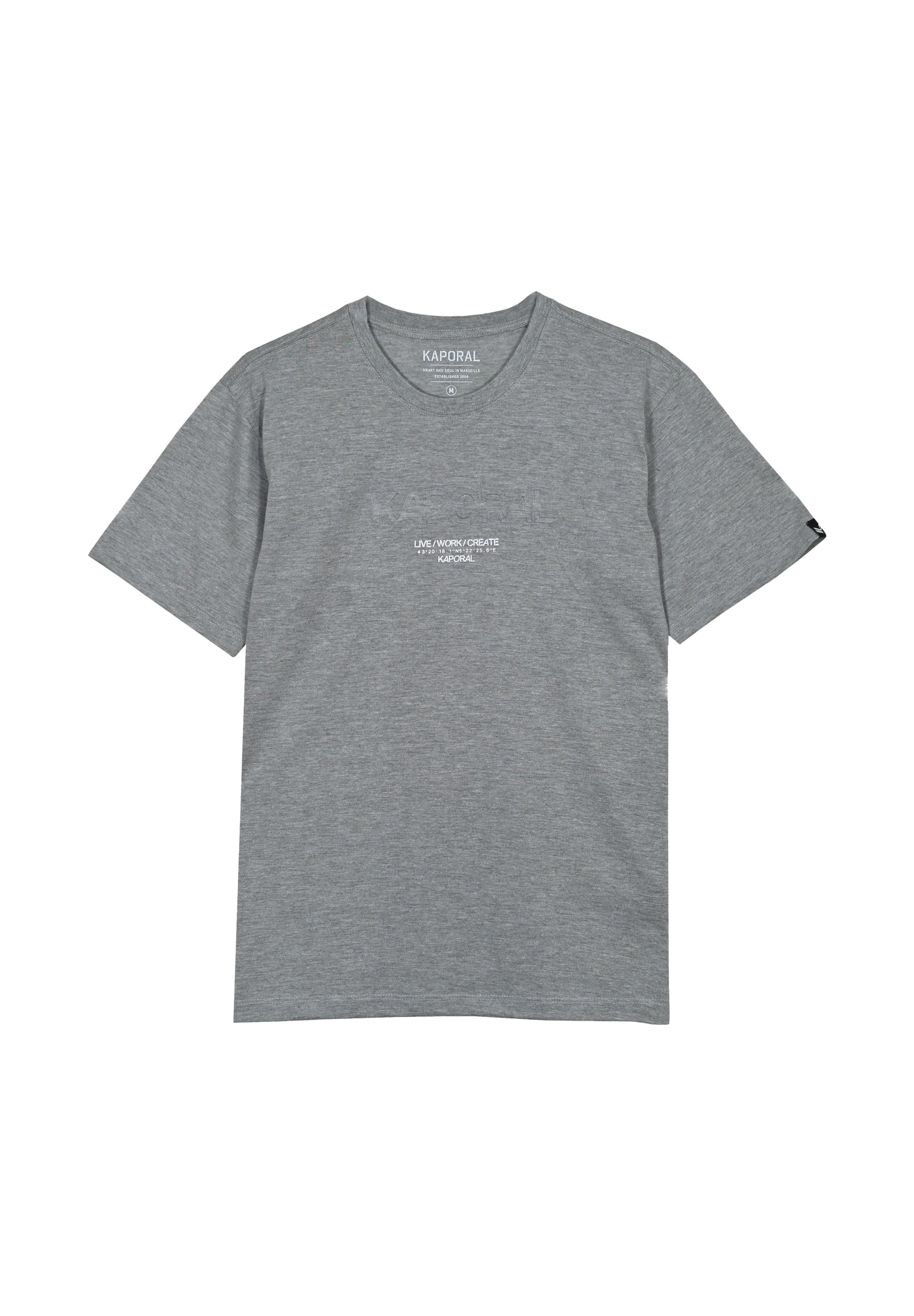 Camiseta Para Hombre KAPORAL Niraj - Básico De Algodón, Corte Clásico - Para Uso Diario Y Estilo Casual