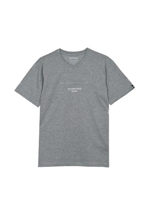 NIRAJ - T-shirt print - grey melange