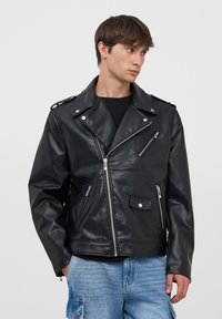 Terranova Giacca in similpelle - nero