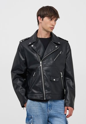 Terranova Giacca in similpelle - nero