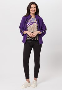 TUZZI Long sleeved top - oatmeal schwarz ultra violet
