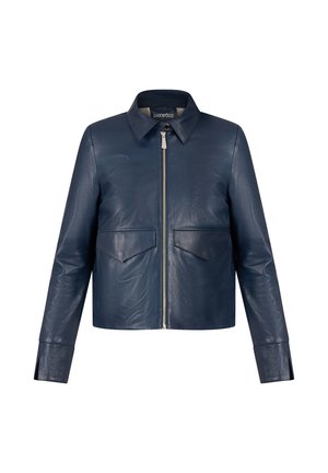 Oakwood DARLA - Kožnata jakna - navy blue