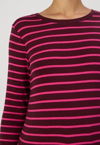 GAP CREW - Pikkade varrukatega topp - burgundy