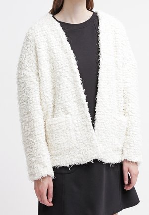 Strickjacke - off-white
