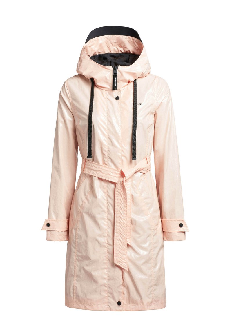 khujo Trenchcoat abrikoos
