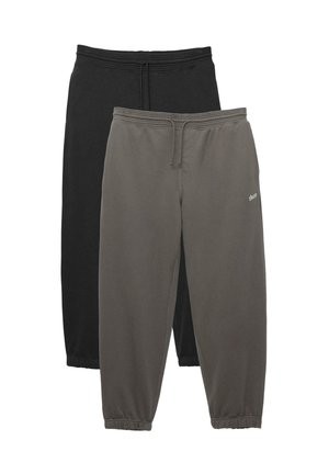 STWD - 2-PACK OF JOGGERS - Tréningruha alsók - dark grey