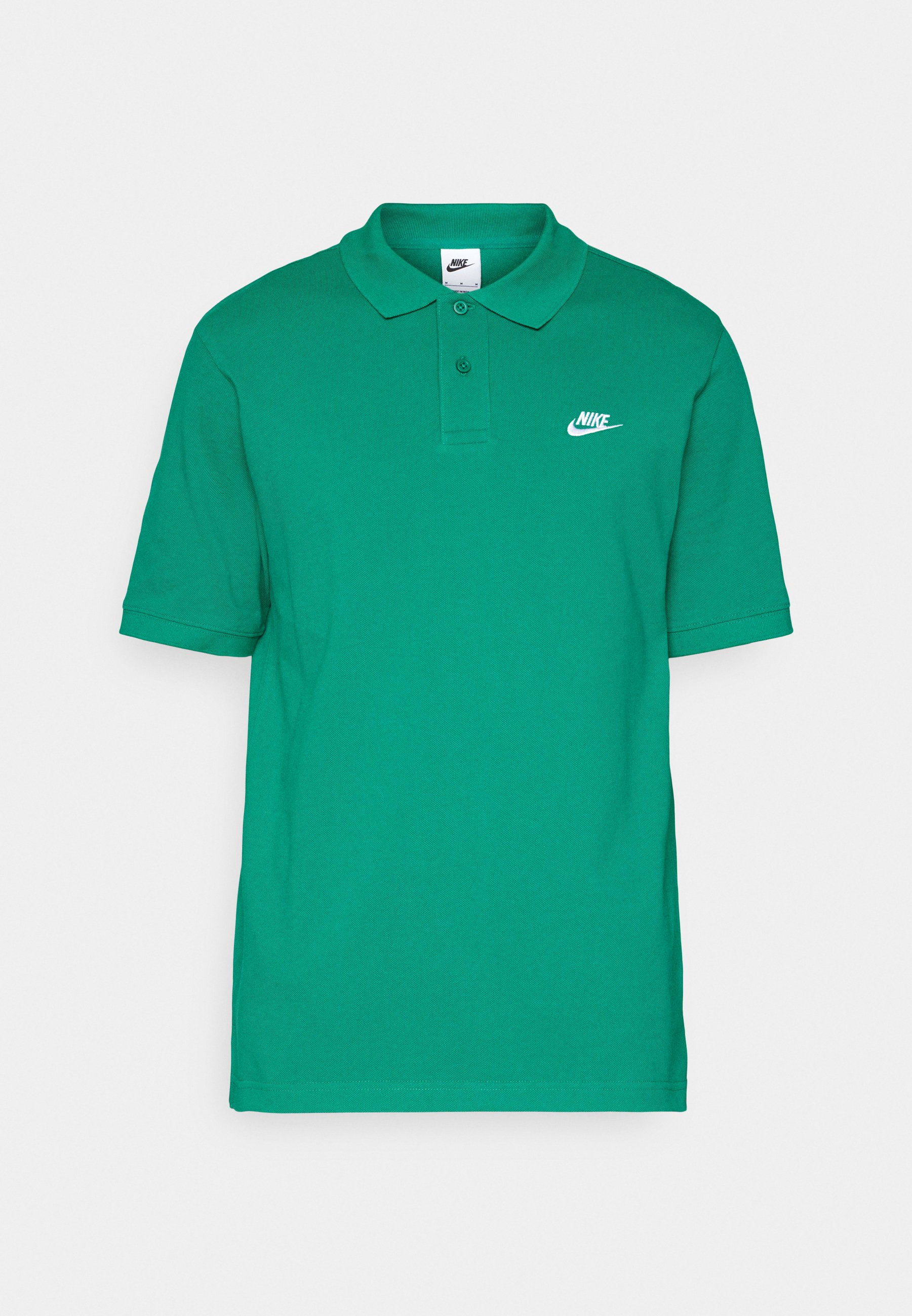 kelly green nike polo