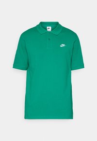CLUB - Polo - malachite/white