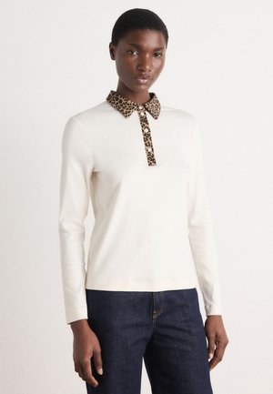 Marc Cain Langarmshirt - bright ecru