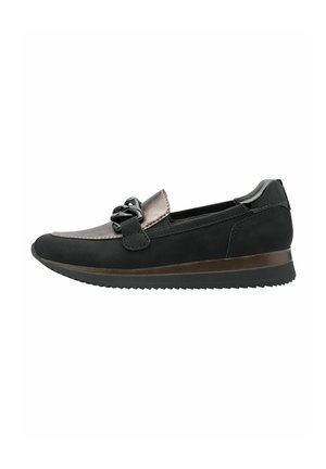 Slip-ons - black pewter