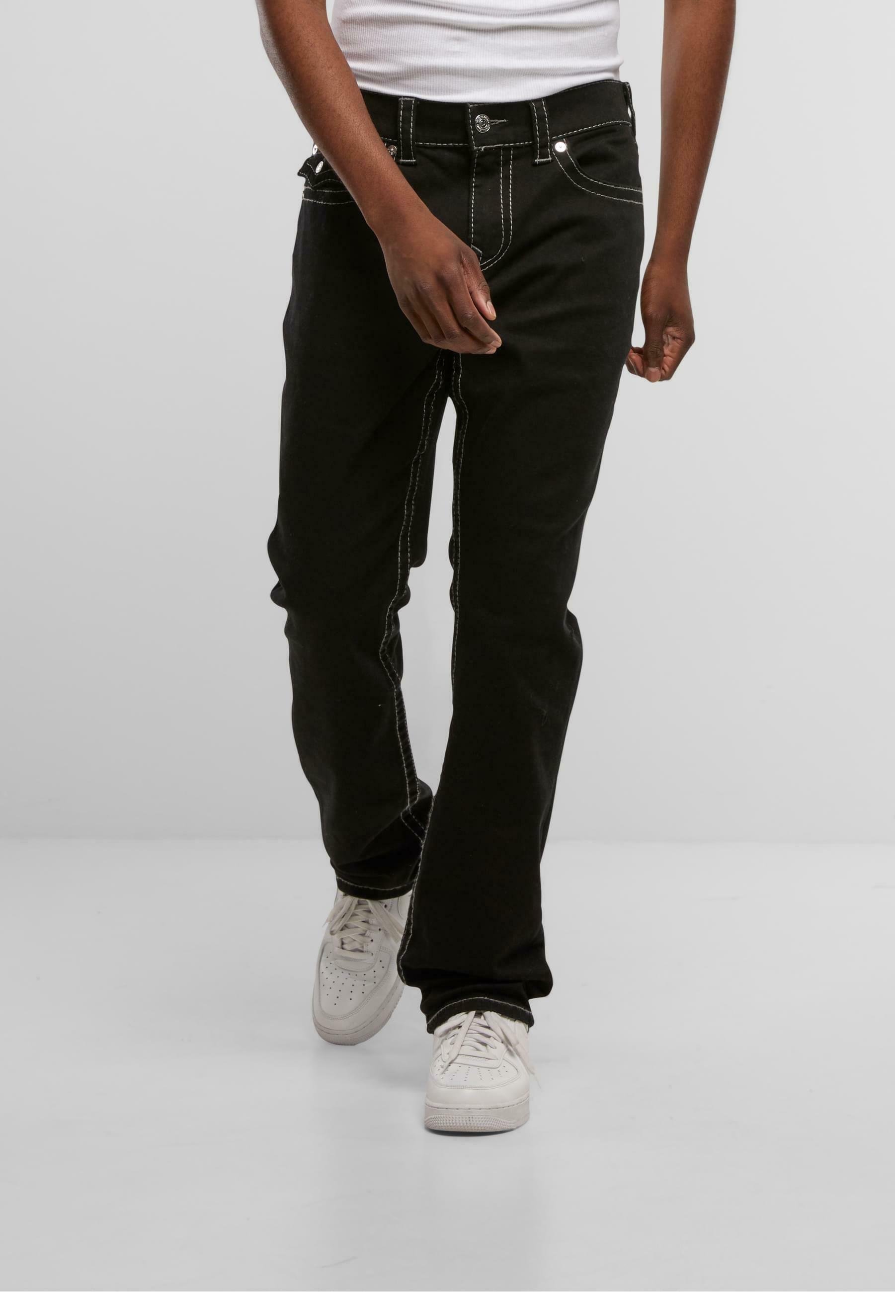 True Religion RICKY FLAP BIG T IN - Straight leg jeans - black