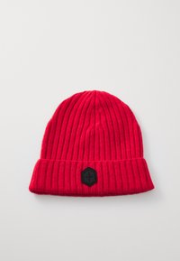 Unselected, fiery red