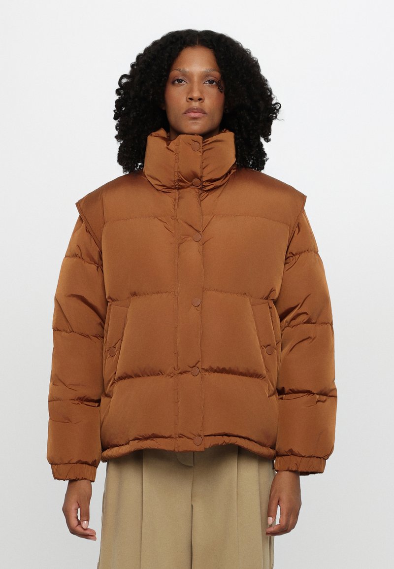 WEEKEND MaxMara BAIARDO - Tolldzseki - cuoio