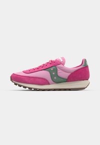 TRAINER 80 UNISEX - Treniņu apavi - pink/forest