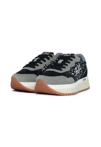 Sun68 BIG ALLY ANIMALIER - Sneakers basse - nero
