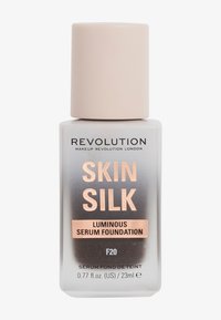 Makeup Revolution - REVOLUTION SKIN SILK SERUM FOUNDATION - Fond de teint - f20 Image miniature 1