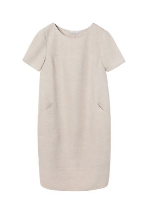 TATUUM, ARTICLE TAG:  - ARTICLE NAME: BARRELA - Denné šaty - light beige melange