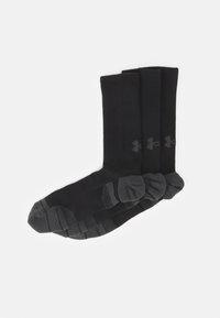 Under Armour - PERFORMANCE TECH CREW UNISEX 3 PACK - Sportsocken - black/jet gray Thumbnail-Bild 1