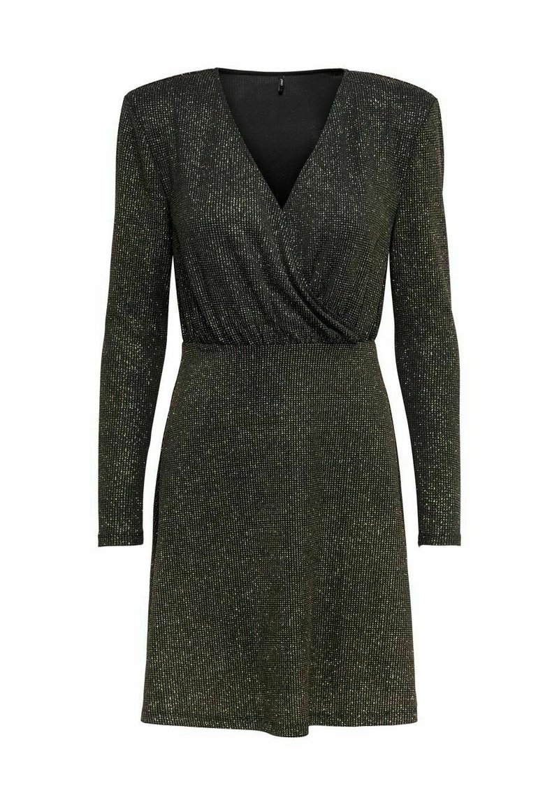 Damen Freizeitkleider | ONLY QUEENY Cocktailkleid/festliches Kleid black/gunmetal - EN11324 Damen Freizeitkleider | ONLY QUEENY Cocktailkleid/festliches Kleid black/gunmetal - EN11324