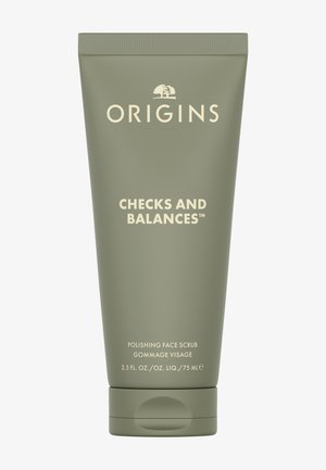 Origins CHECKS AND BALANCES™ POLISHING FACE SCRUB WITH TOURMALINE - Peeling