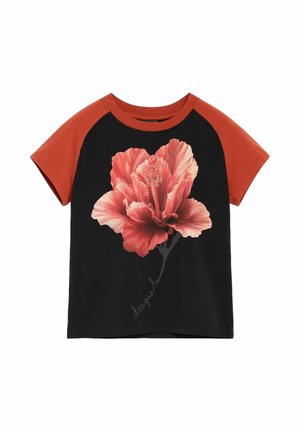 Desigual, PRINTED SHORT SLEEVE T-SHIRT - T-shirt print - black