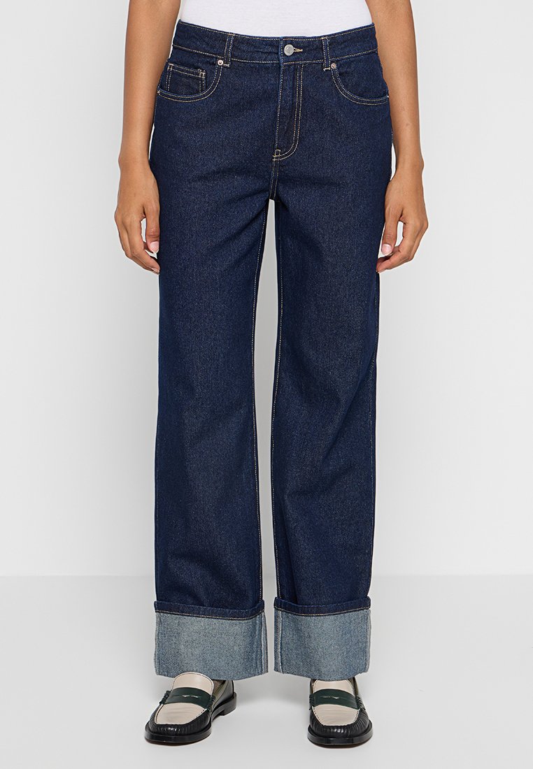 Vero Moda Relaxed fit jeans donkerblauw