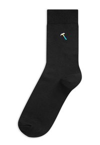 Next EMBROIDERED FIVE PACK - Calze - black