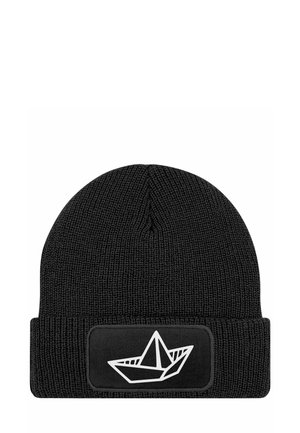 MIT PATCH BOOT DESIGN MARITIM - Beanie - schwarz