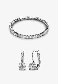 Non sélectionné, couleur argentée cristal