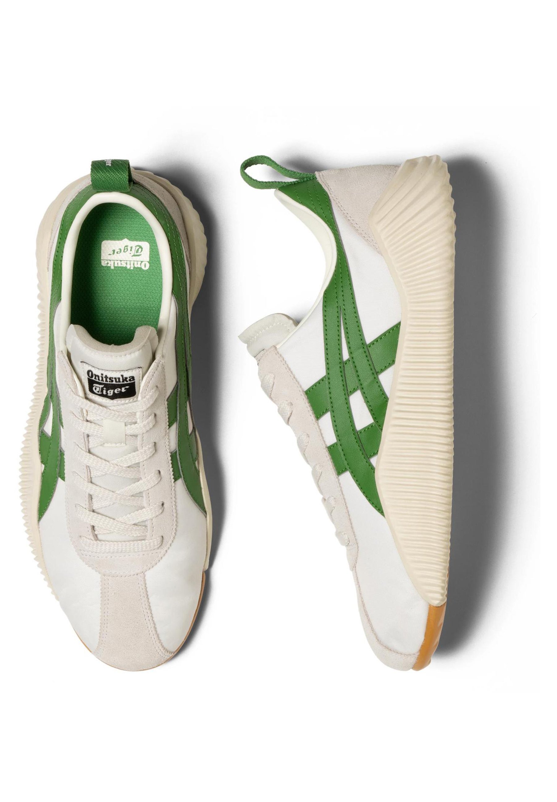 Onitsuka Tiger ACROMOUNT - Baskets basses - cream spinach green