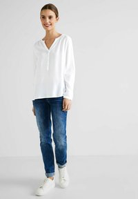 Street One UNIFARBE - Bluse - weiß