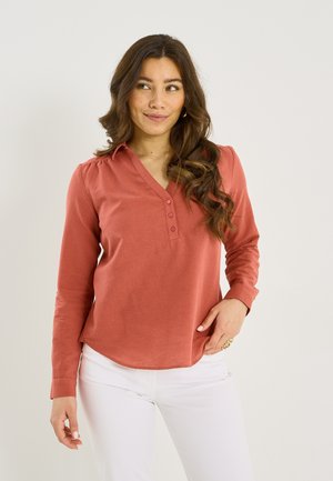 UNIE EN MÉLANGÉ - Blusa - blush