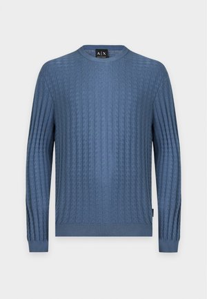 Armani Exchange, Pullover - vintage indigo arrow