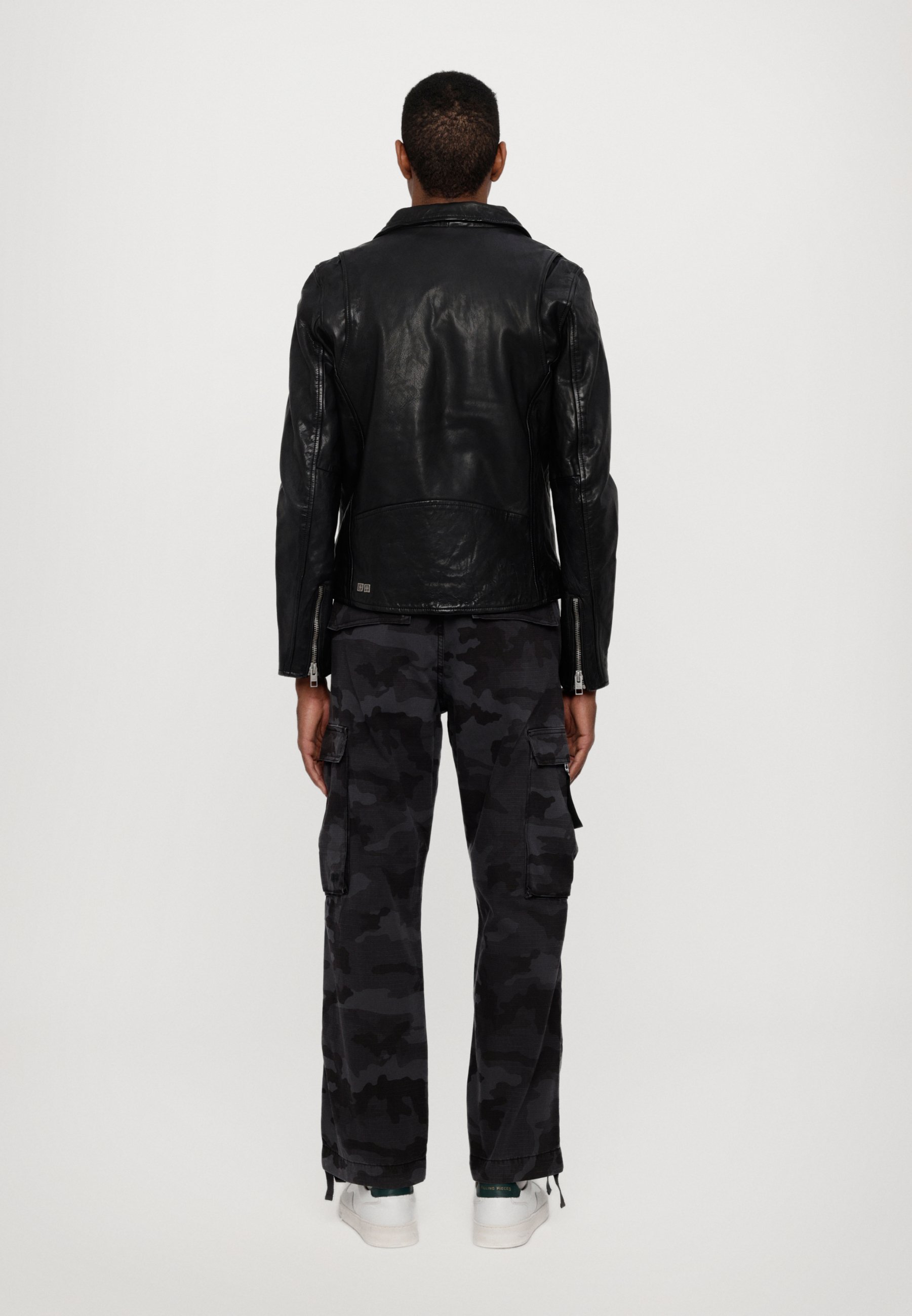 Ksubi CAPITOL JACKET - Leather jacket - black - Zalando.co.uk