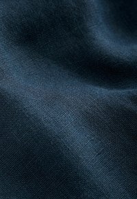 Next REGULAR FIT TAPERED LEG LINEN - Oldalzsebes nadrágok - navy blue