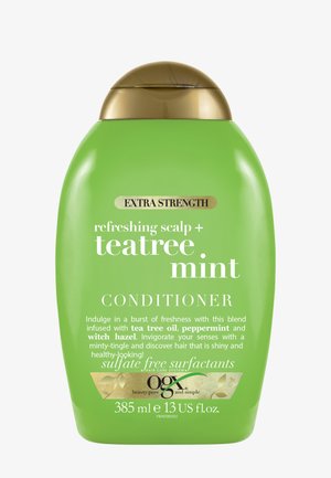 OGX REFRESHING SCALP TEA TREE MINT EXTRA STRENGTH CONDITIONER - Conditioner - -