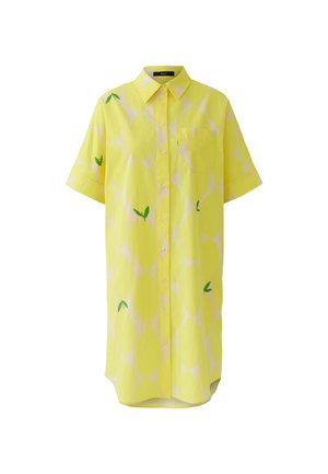 Oui, HEMDBLUSENKLEID - Robe chemise - yellow stone