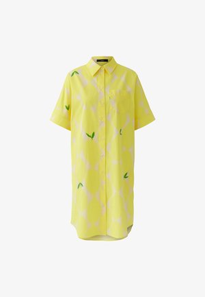 Oui, HEMDBLUSENKLEID - Blousejurk - yellow stone