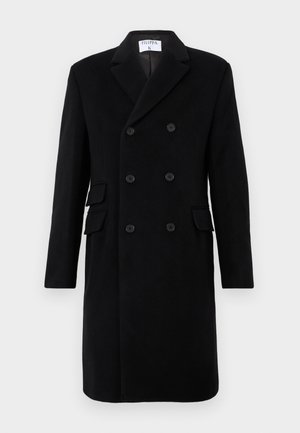 PATRICK OVERCOAT - Klasický kabát - black